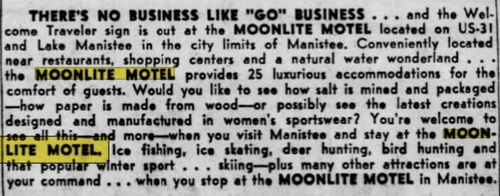 Moonlite Motel - Oct 1961 Ad (newer photo)